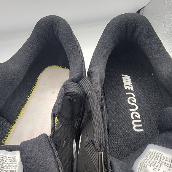 Nike Renew Ride 2 Mens Size 14 Running Shoes Black White CU3507-004 - Picture 11 of 12